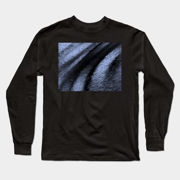 Texture Long Sleeve T-Shirt by Almanzart